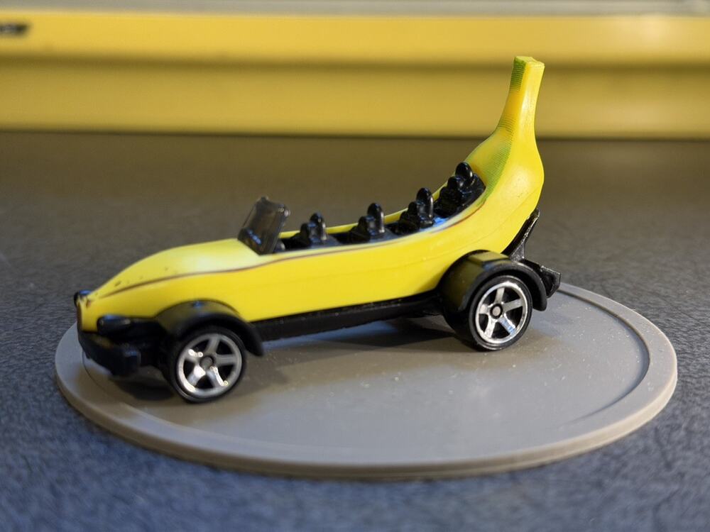 2019 Matchbox Big Banana MBX Jungle Mattel Metal Die-Cast Car 71/100 *loose*